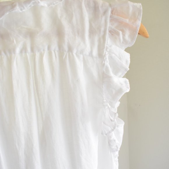 Frame Lauren Dress in Blanc - Picture 7 of 14